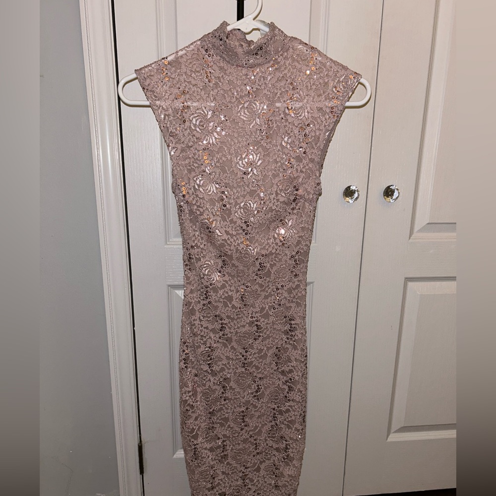 Mauve Sparkly Dress